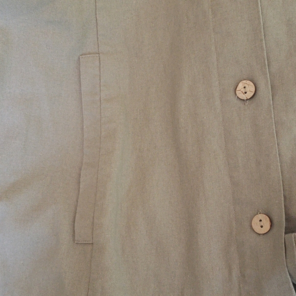 SIMPLY NOELLE LINEN TOP - Picture 7 of 7